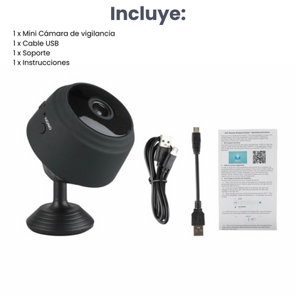 Mini Cámara WiFi Segura