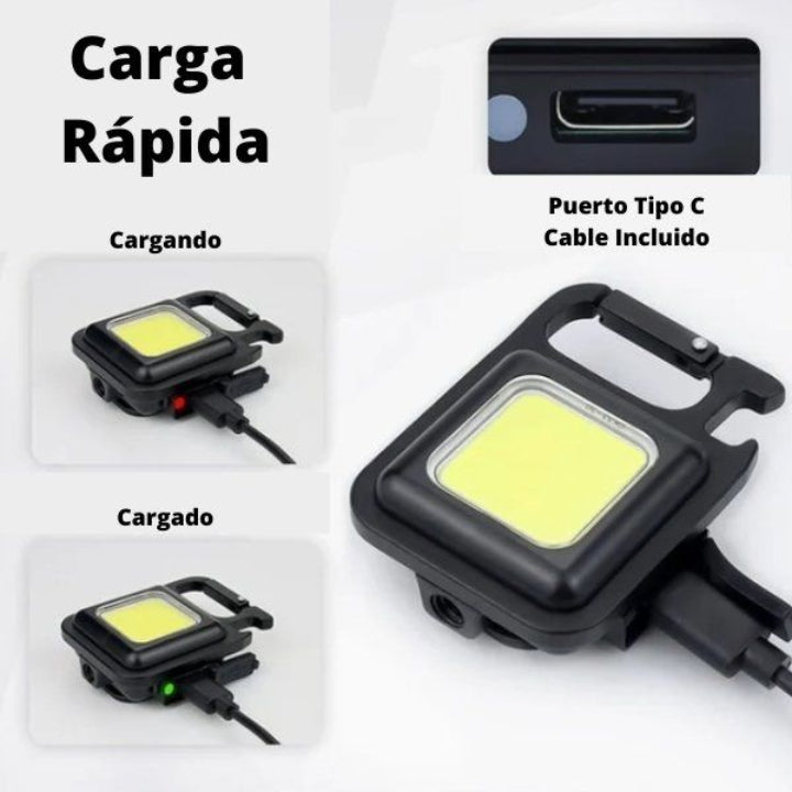 Lámpara LED Recargable 2 en 1