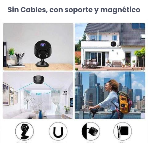 Mini Cámara WiFi Segura
