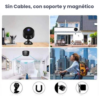 Mini Cámara WiFi Segura